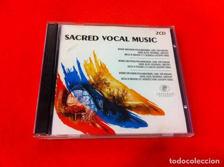 CDs de m&uacute;sica: CD. SACRED VOCAL MUSIC (2 CD) - Foto 1
