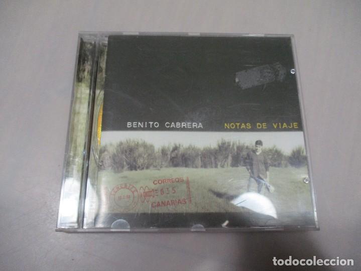CDs de m&uacute;sica: BENITO CABRERA Notas de viaje DI1491 - Foto 1