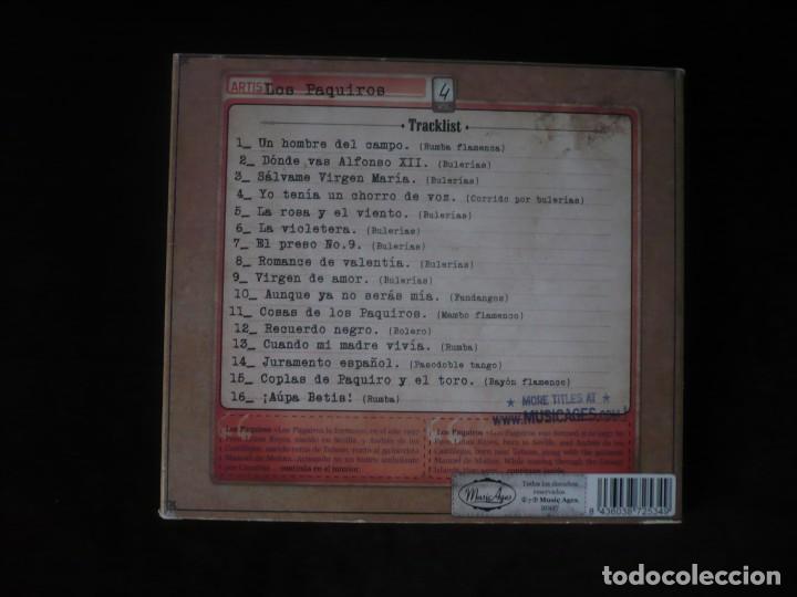 CDs de m&uacute;sica: los paquiros - como nuevo - Foto 2