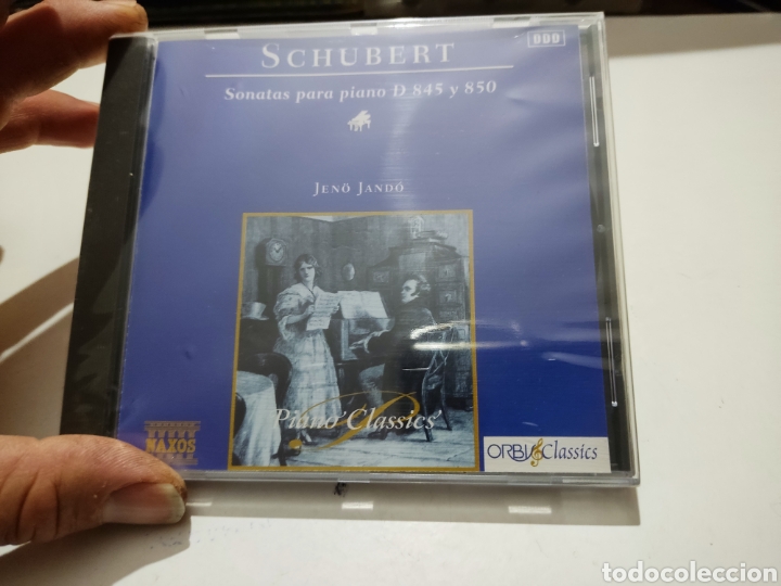 CD schubert sonatas para piano D845 y 850