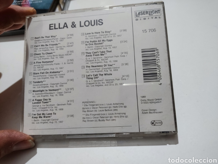 CDs de m&uacute;sica: CD the jazz Ella & Louis - Foto 4