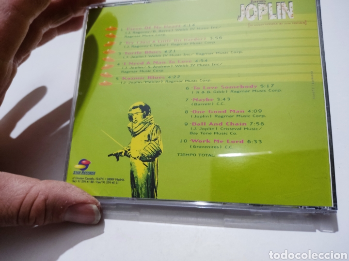 CDs de m&uacute;sica: CD Janis joplin &eacute;xitos - Foto 4