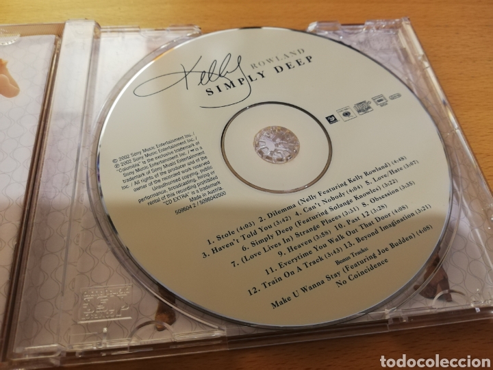 CDs de m&uacute;sica: KELLY ROWLAND. SIMPLY DEEP (CD) - Foto 2