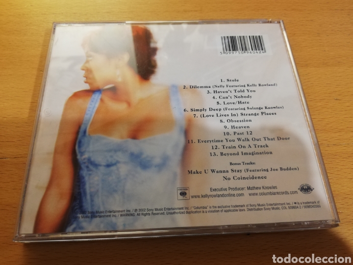 CDs de m&uacute;sica: KELLY ROWLAND. SIMPLY DEEP (CD) - Foto 3