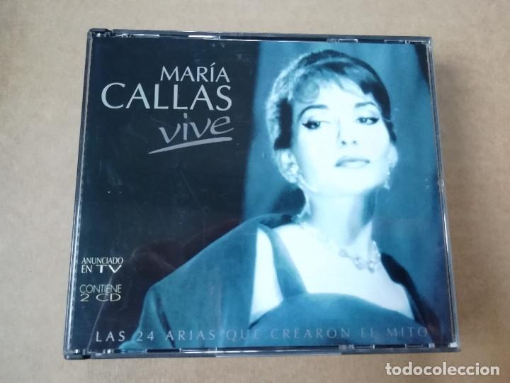 CDs de m&uacute;sica: MARIA CALLAS VIVE 2 CD + LIBRETO - Foto 1