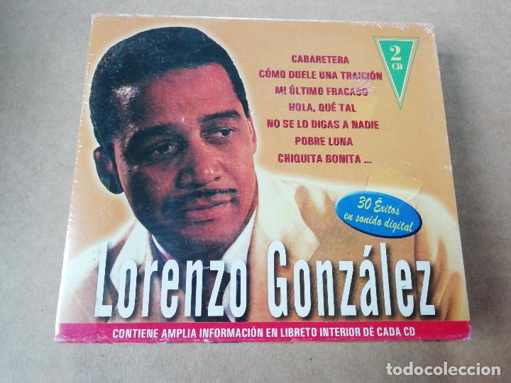 CDs de m&uacute;sica: LORENZO GONZALEZ - 30 EXITOS - 2 CD - PRECINTADO - Foto 1