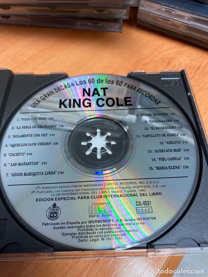 CDs de m&uacute;sica: Nat King Cole - En Espa&ntilde;ol (CD, Comp) - Foto 2