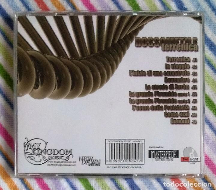 CDs de m&uacute;sica: ROSSOMETILE - TERRENICA CD - ROCK METAL PROGRESIVO - Foto 2