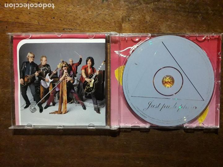 CDs de m&uacute;sica: Aerosmith - just push play - Foto 2