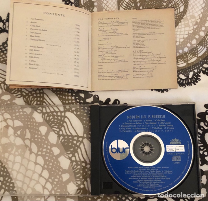 CDs de m&uacute;sica: Blur: Modern Life is Rubbish - Foto 3