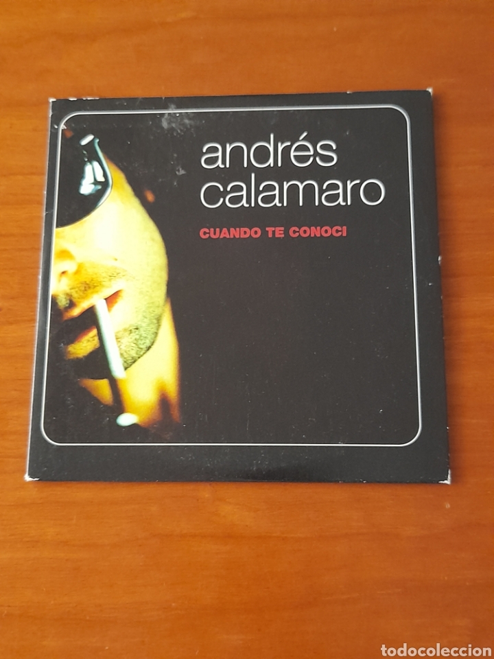CDs de m&uacute;sica: Andr&eacute;s Calamaro - Cuando te conoc&iacute;- Cd single - Foto 1