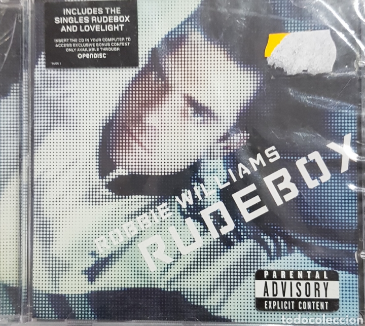 CDs de m&uacute;sica: ROBBIE WILLIAMS RUDEBOX - Foto 1
