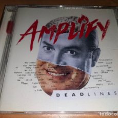 CDs de Música: AMPLIFY CD DEADLINES ,SPANISH MELODIC HARDCORE / PUNK 2019 - PUNK (COMPRA MINIMA 15 EUR). Lote 309058453