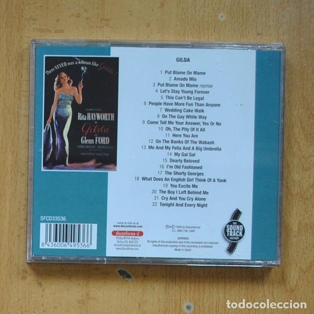 CDs de m&uacute;sica: VARIOS - GILDA - CD - Foto 2