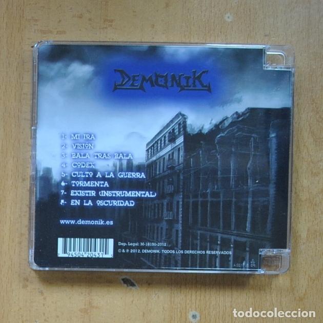 CDs de m&uacute;sica: DEMONIK - LAS CENIZAS DE LA TIERRA - CD - Foto 2