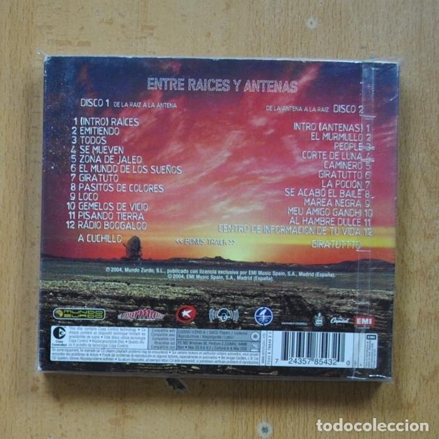 CDs de m&uacute;sica: MACACO - ENTRE RAICES Y ANTENAS - CD - Foto 2