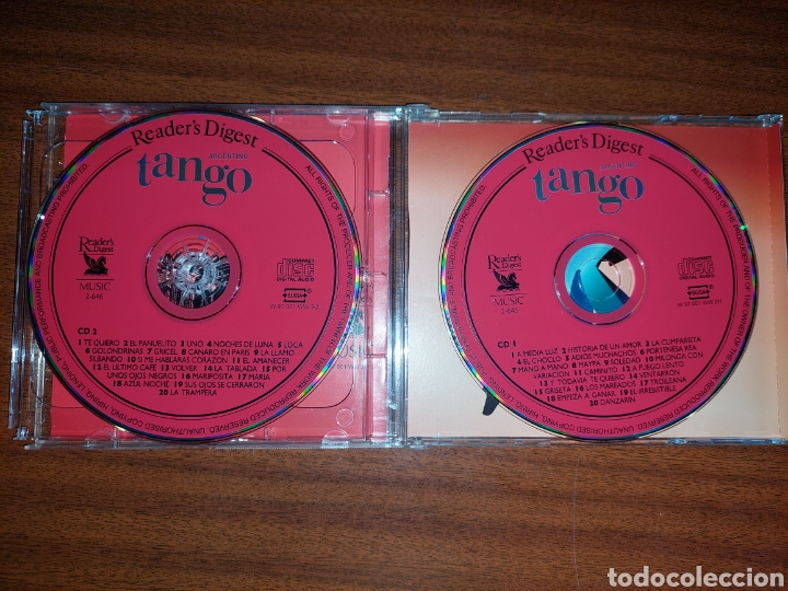 CDs de m&uacute;sica: Tango Argentino (2 CDs) - Foto 3