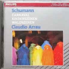 CDs de Música: SCHUMANN - CARNAVAL - CLAUDIO ARRAU. Lote 309209373