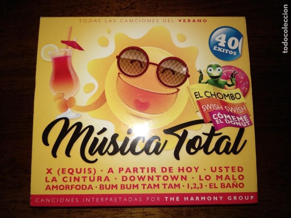 CDs de m&uacute;sica: M&uacute;sica total cd exitos del verano - Foto 1