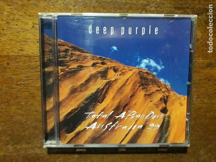 CDs de m&uacute;sica: Deep purple - total abandon - Australia 99 - Foto 1