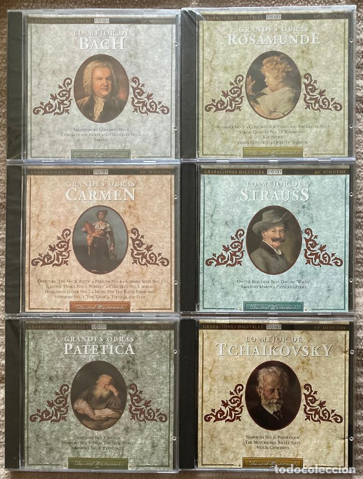 Music CDs: COLECCI&Oacute;N GRANDES OBRAS CLASICAS 6 CD&acute;S (0003CD)