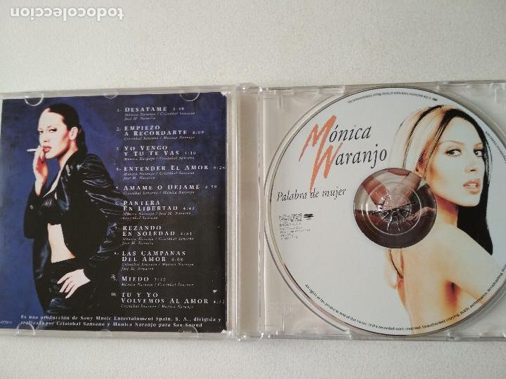 CDs de m&uacute;sica: MONICA NARANJO, PALABRA DE MUJER, - Foto 2