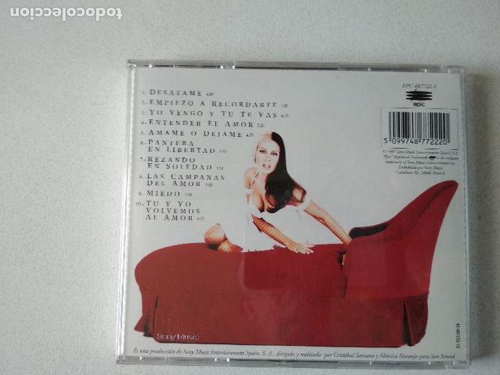 CDs de m&uacute;sica: MONICA NARANJO, PALABRA DE MUJER, - Foto 3