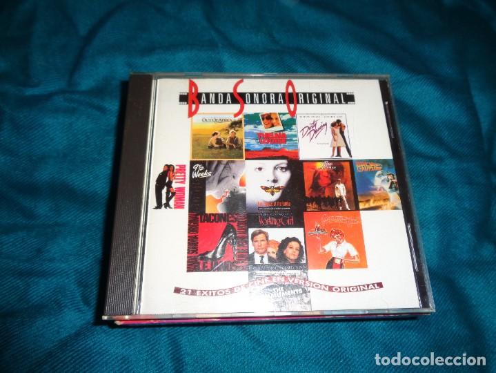 CDs de m&uacute;sica: BANDA SONORA ORIGINAL. 21 EXITOS DE CINE. CD. IMPECABLE (#) - Foto 1