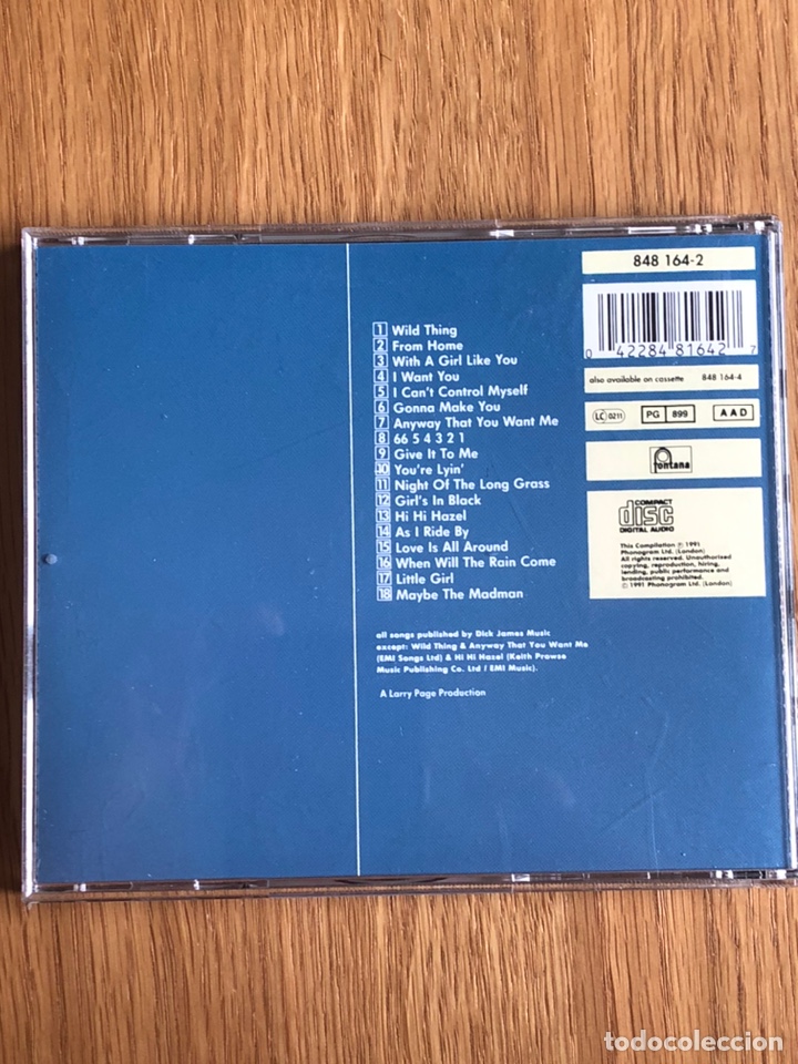 CDs de m&uacute;sica: The Troggs - Hit Single Anthology - CD - Foto 2