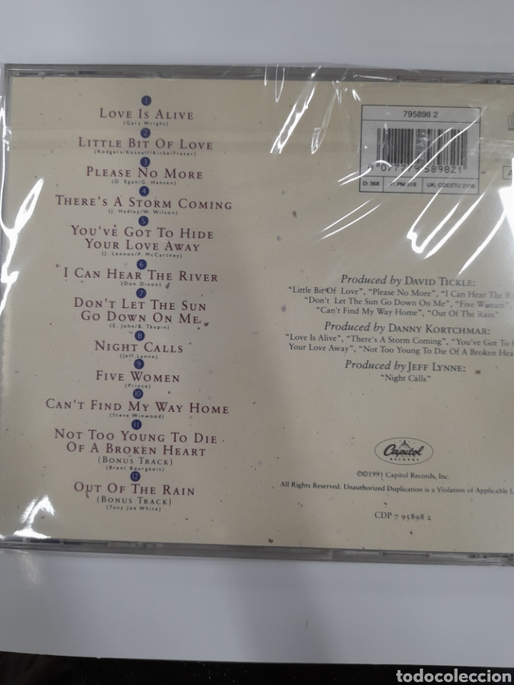 CDs de m&uacute;sica: Joe Cooker. Night Calls - Foto 2