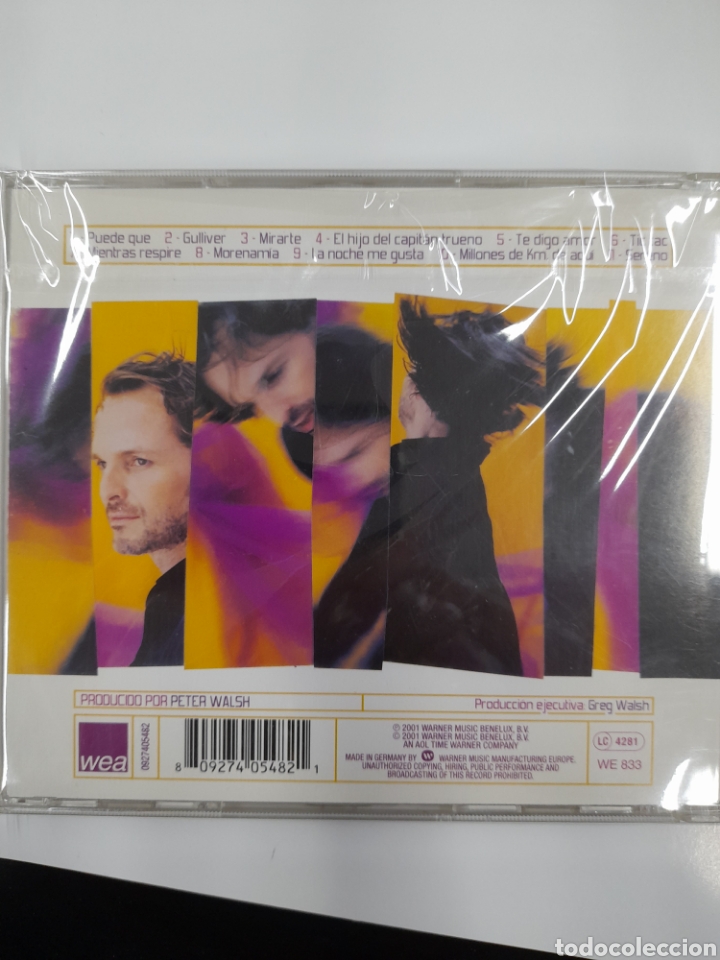 CDs de m&uacute;sica: Miguel Bose. Sereno. - Foto 2
