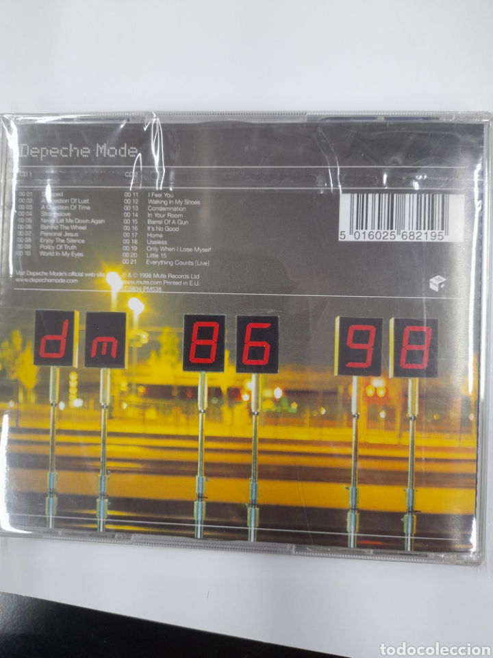 CDs de m&uacute;sica: Depeche Mode. The Singles 86 - 98. - Foto 2