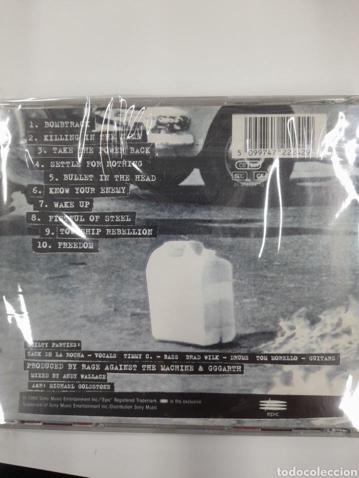 CDs de m&uacute;sica: Rage Against the Machine. - Foto 2