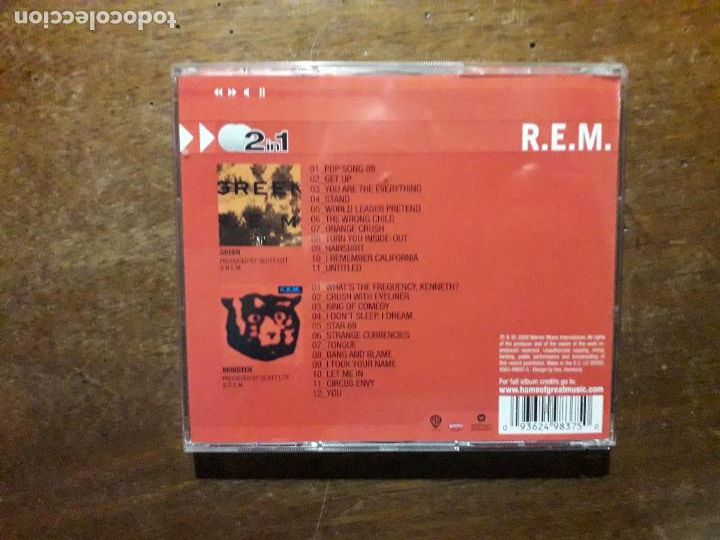 CDs de m&uacute;sica: R.E.M. - green + monster - Foto 4