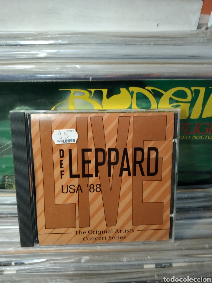 CDs de m&uacute;sica: Def Leppard live usa 88 - Foto 1