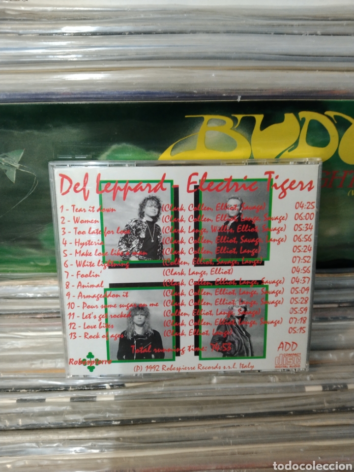 CDs de m&uacute;sica: Def Leppard el&eacute;ctric Tigers - Foto 2