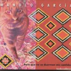 CDs de Música: CD + DVD MANOLO GARCIA - PERO QUE NO SE DUERMAN MIS SENTIDOS - DIGIPACK. Lote 309638838