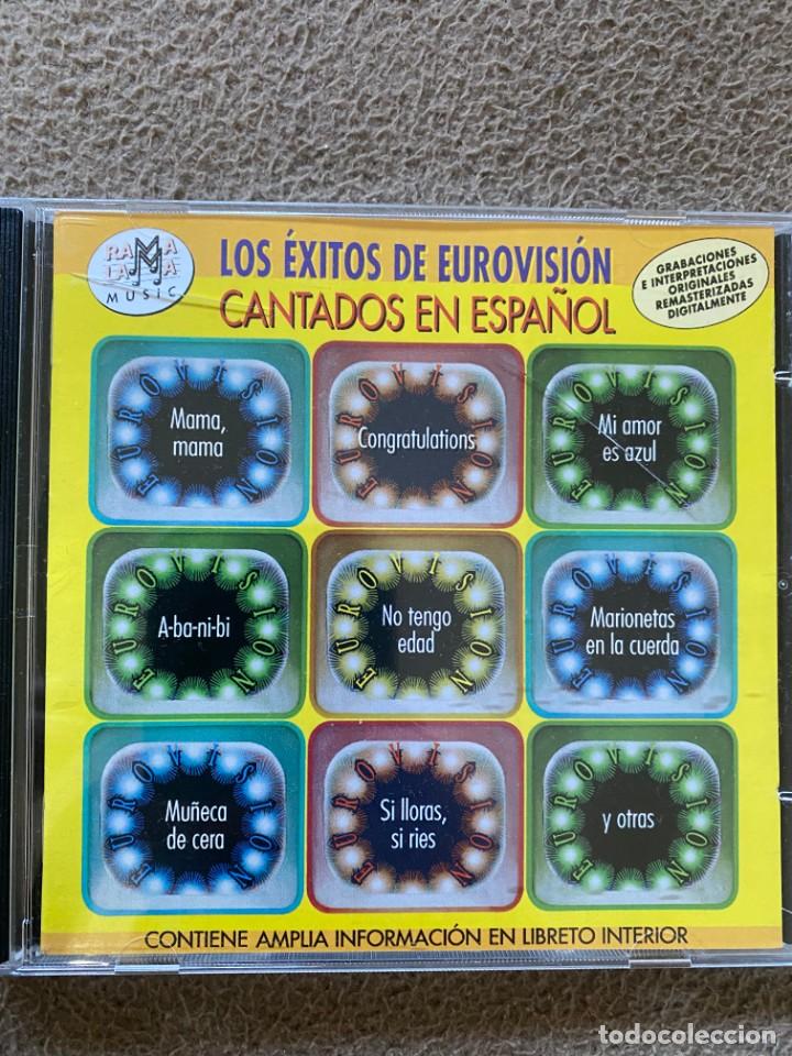 CDs de M&uacute;sica: LOS EXITOS DE EUROVISION CANTADOS EN ESPA&Ntilde;OL RAMA LAMA 2CD