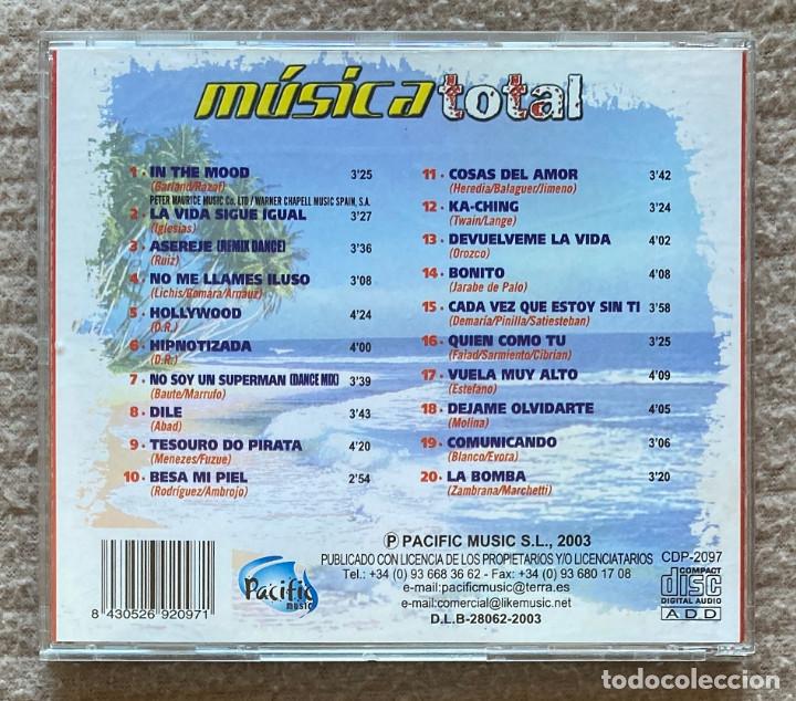 CDs de m&uacute;sica: MUSICA TOTAL (0049CD) - Foto 2