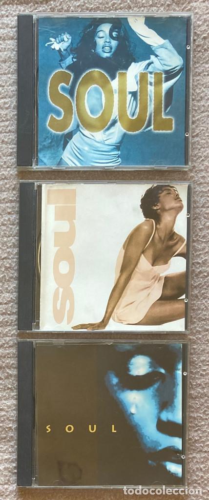 Music CDs: SOUL. 3 CD&acute;S (0044CD)