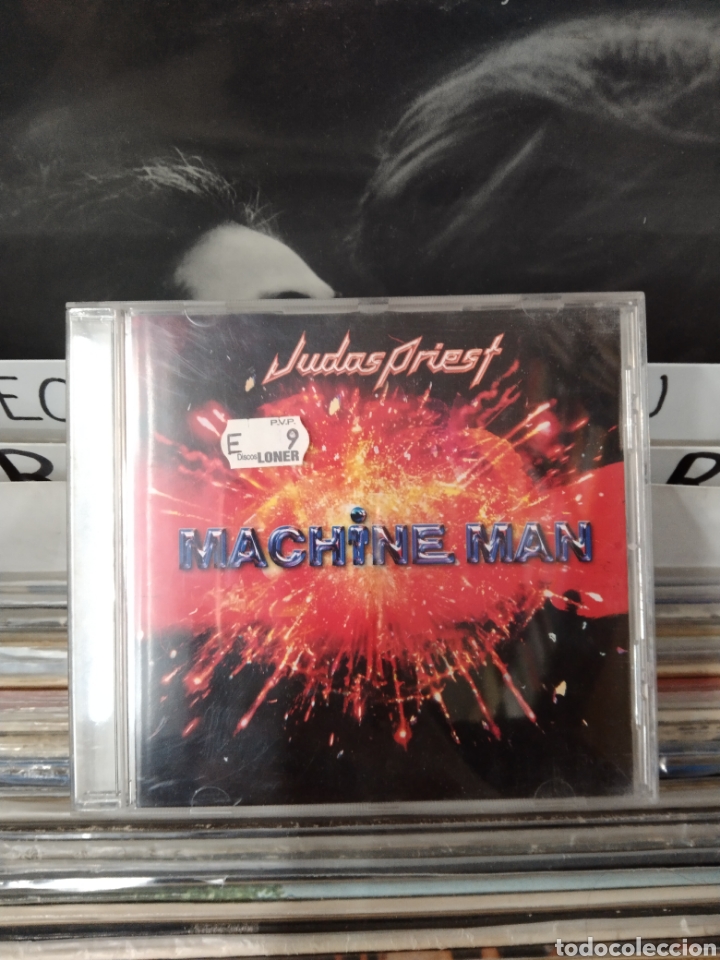 CDs de m&uacute;sica: Judas priest machine man - Foto 1