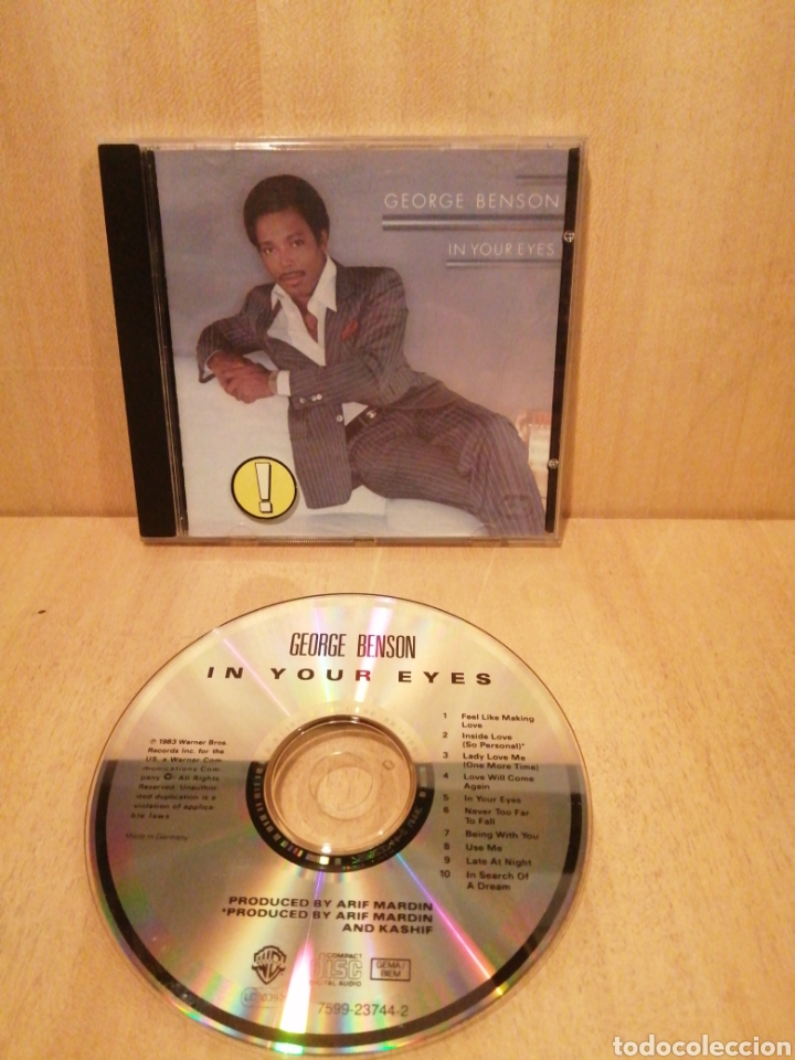 CDs de m&uacute;sica: George Benson. In your eyes. - Foto 1
