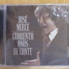 CDs de Música: JOSE MERCE (CUARENTA AÑOS DE CANTE) CD 2014 * PRECINTADO. Lote 309719578