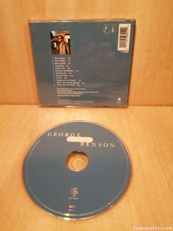 CDs de m&uacute;sica: George Benson. Thats Right. A&ntilde;o 1996. - Foto 2