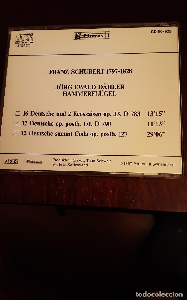 CDs de m&uacute;sica: Schubert: Tanze - Dahler, J&ouml;rg Ewald - Foto 2