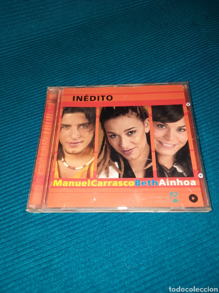 CDs de m&uacute;sica: CD MANUEL CARRASCO, BETH Y AINHOA, INEDITO - Foto 1