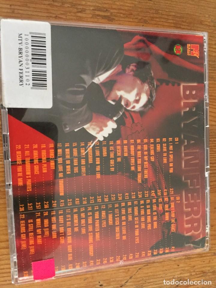 CDs de m&uacute;sica: Bryan ferry 2xCD MTV - Foto 2