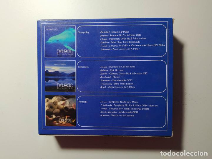 CDs de m&uacute;sica: SERENITY. PEACE. RELAX WITHE THE CLASSICS. 3 CDS. TDKCD306 - Foto 2