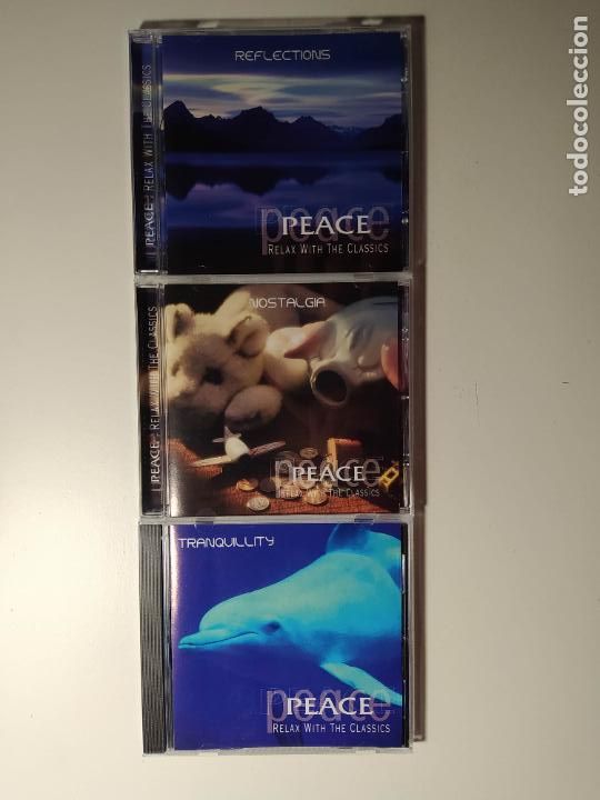 CDs de m&uacute;sica: SERENITY. PEACE. RELAX WITHE THE CLASSICS. 3 CDS. TDKCD306 - Foto 3