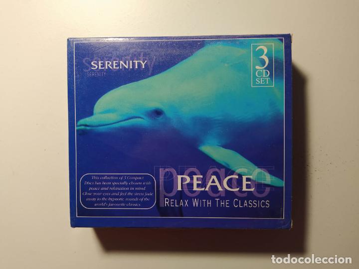 CDs de m&uacute;sica: SERENITY. PEACE. RELAX WITHE THE CLASSICS. 3 CDS. TDKCD306 - Foto 1